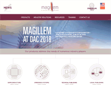 Tablet Screenshot of magillem.com